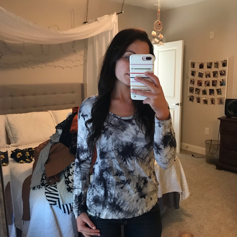 Tie dye long sleeve